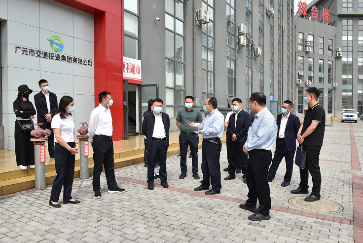广元市领导调研户外劳动者服务站点建设